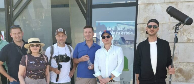 Dénia enamora a la televisión nacional polaca en un viaje de prensa internacional