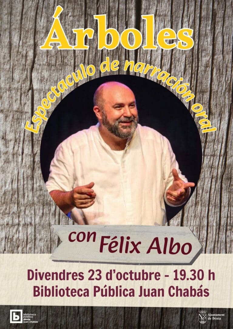 Cuentacuentos para adultos con Félix Albo